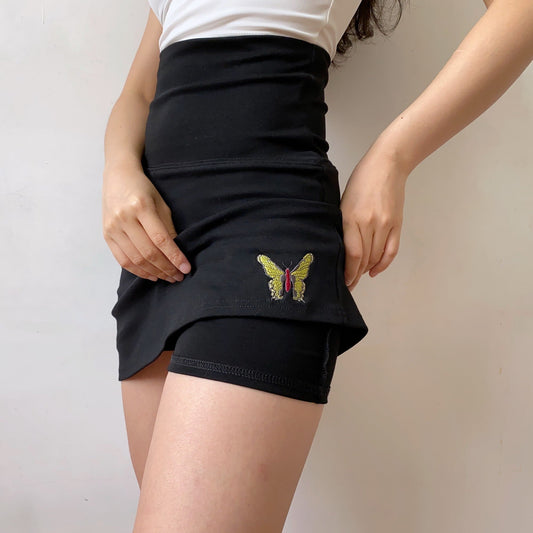 sealbeer - 90s Retro Butterfly Skirt ~ HANDMADE