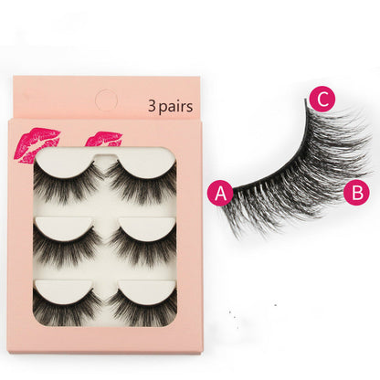 SEALBEER New Waterproof 3 Piece G301 Mink Hair Eyelashes