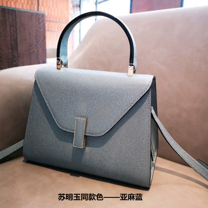 SEALBEER 2025 Yao Chen, Su Mingyu, Julie, the same Kelly bag, palm pattern cowhide single shoulder diagonal across Popular, 2025 and fashion women's bags