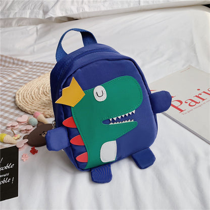 Children's Baby New Dinosaur Boys' Backpack Cartoon Cute Girl Backpack 1-3 Years Old Small Bookbag Fashion