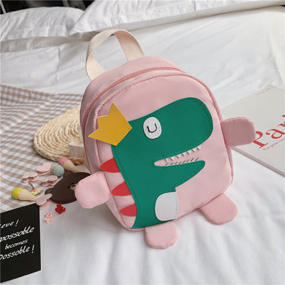 Children's Baby New Dinosaur Boys' Backpack Cartoon Cute Girl Backpack 1-3 Years Old Small Bookbag Fashion