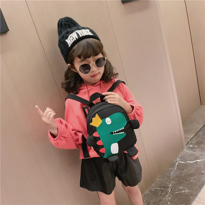 Children's Baby New Dinosaur Boys' Backpack Cartoon Cute Girl Backpack 1-3 Years Old Small Bookbag Fashion