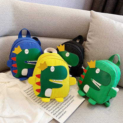 Children's Baby New Dinosaur Boys' Backpack Cartoon Cute Girl Backpack 1-3 Years Old Small Bookbag Fashion