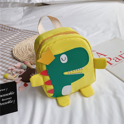 Children's Baby New Dinosaur Boys' Backpack Cartoon Cute Girl Backpack 1-3 Years Old Small Bookbag Fashion