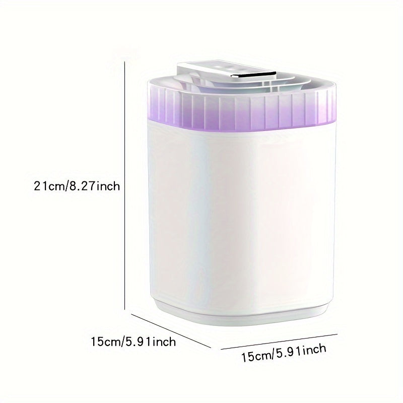 1pc Mini Cool Mist Air Humidifier - Compact Room Decor Essential for Home, Office, and Gift Giving - Portable, Quiet, Easy to Clean, and Energy Efficient - Perfect for Fall, Winter, Back to School, Teacher's Day, Halloween, Christmas, Wedding, and Birthda