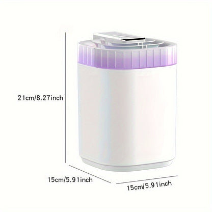 1pc Mini Cool Mist Air Humidifier - Compact Room Decor Essential for Home, Office, and Gift Giving - Portable, Quiet, Easy to Clean, and Energy Efficient - Perfect for Fall, Winter, Back to School, Teacher's Day, Halloween, Christmas, Wedding, and Birthda