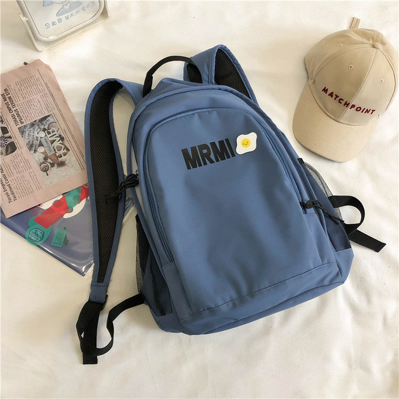 Fashion Brand Canvas Backpack Women's Korean Style New Sports Leisure Men's and Women's Backpacks Fashion Outdoor Travel Backpack