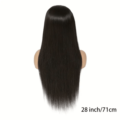 Put on and Go Glueless Wig Human Hair Pre Plucked Pre Cut 13x4 Hd Transparent Straight Lace Front Wigs Human Hair 200% Density Natural Color 100% Human Hair