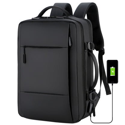 Factory Direct Sales Multifunctional Computer Bag Waterproof Large Capacity Student Schoolbag Printable Logo Backpack