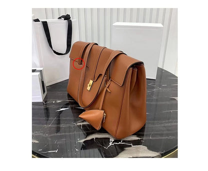 SEALBEER 2025 new large-capacity togo bag first layer togo cowhide shoulder portable fashion leather women's bag factory direct sales