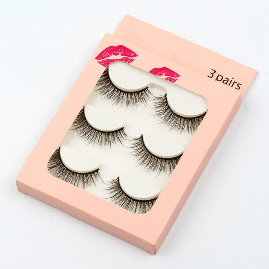 SEALBEER New Waterproof 3 Piece G305 Mink Hair Eyelashes