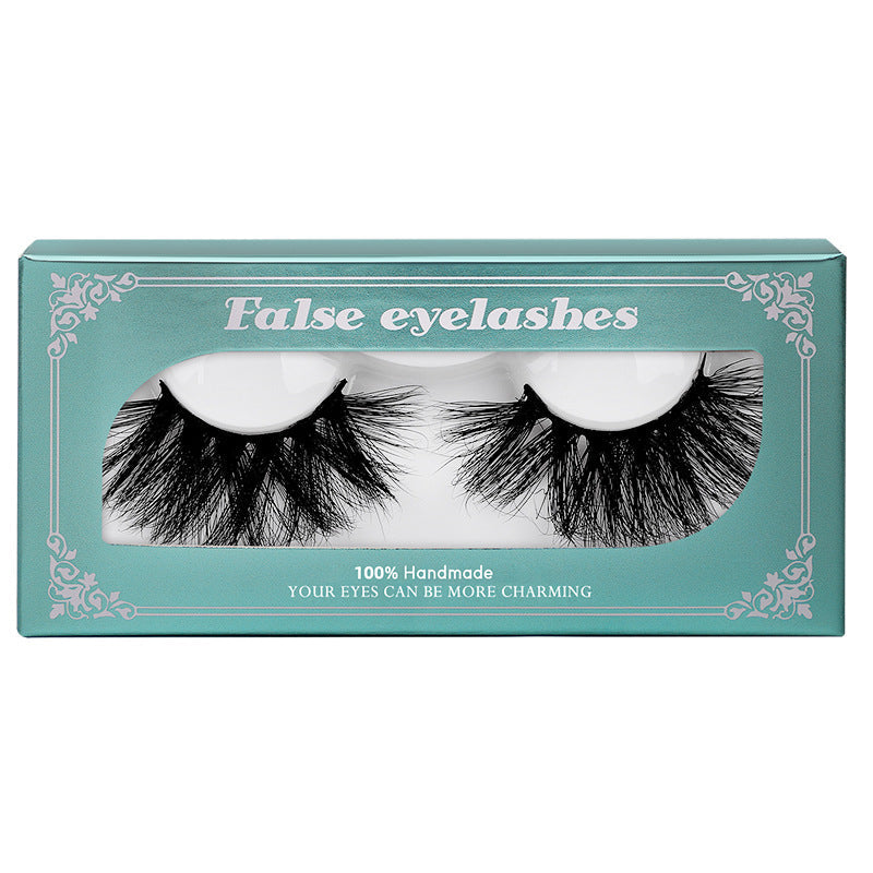 SEALBEER New One-Pair Package  Natural Long Piece Mink Hair Eyelashes