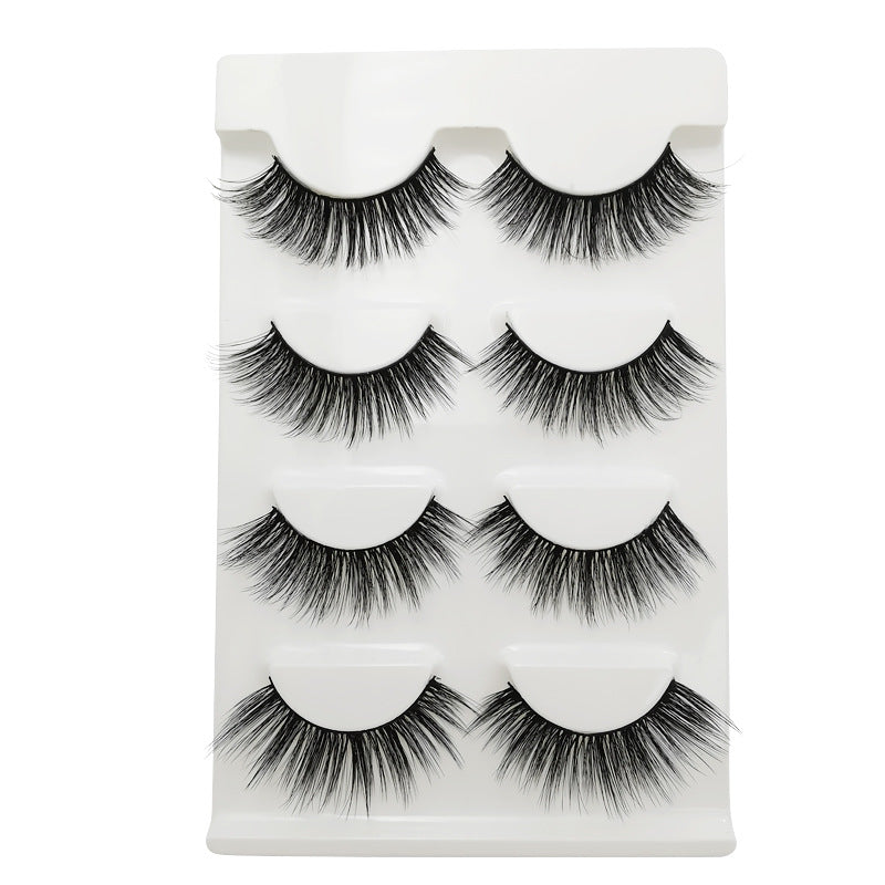 SEALBEER New Natural Slim 4 Piece G109 Mink Hair Eyelashes