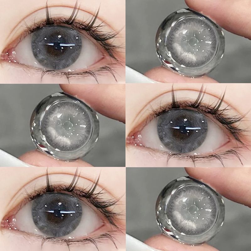 SEALBEER Blue contact lenses are thrown away for half a year, the size feels mixed, the diameter does not hurt the eyes, and contact lenses are not thrown away for the official website flagship store.