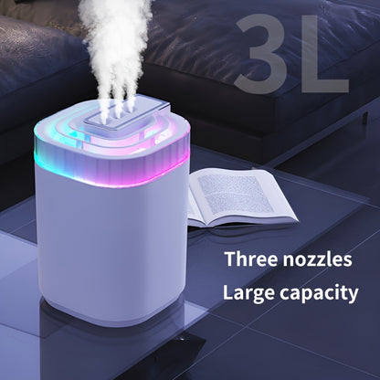 1pc Mini Cool Mist Air Humidifier - Compact Room Decor Essential for Home, Office, and Gift Giving - Portable, Quiet, Easy to Clean, and Energy Efficient - Perfect for Fall, Winter, Back to School, Teacher's Day, Halloween, Christmas, Wedding, and Birthda