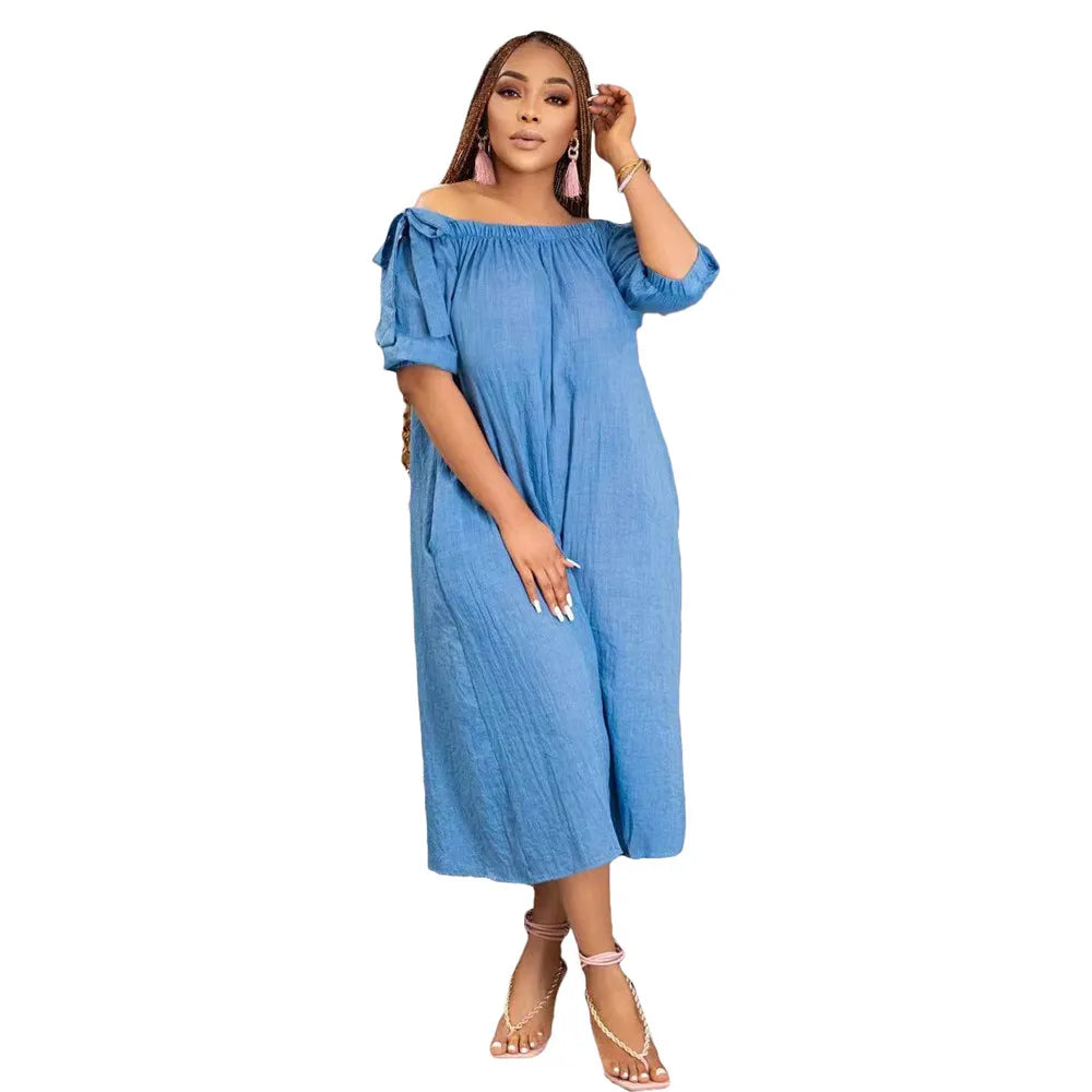 Designer Summer Loose Jumpsuits Plus size 3XL Women Short Sleeve Slash Neck Rompers Fashion Solid Capris One Piece Overalls Bulk Wholesale Clothes 9561