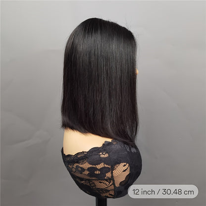 Bob Wig Human Hair Glueless 13x4 Lace Front Wigs Human Hair 10-16inch Pre Plucked HD Transparent Lace 150% Density Short Bob Wig for Women