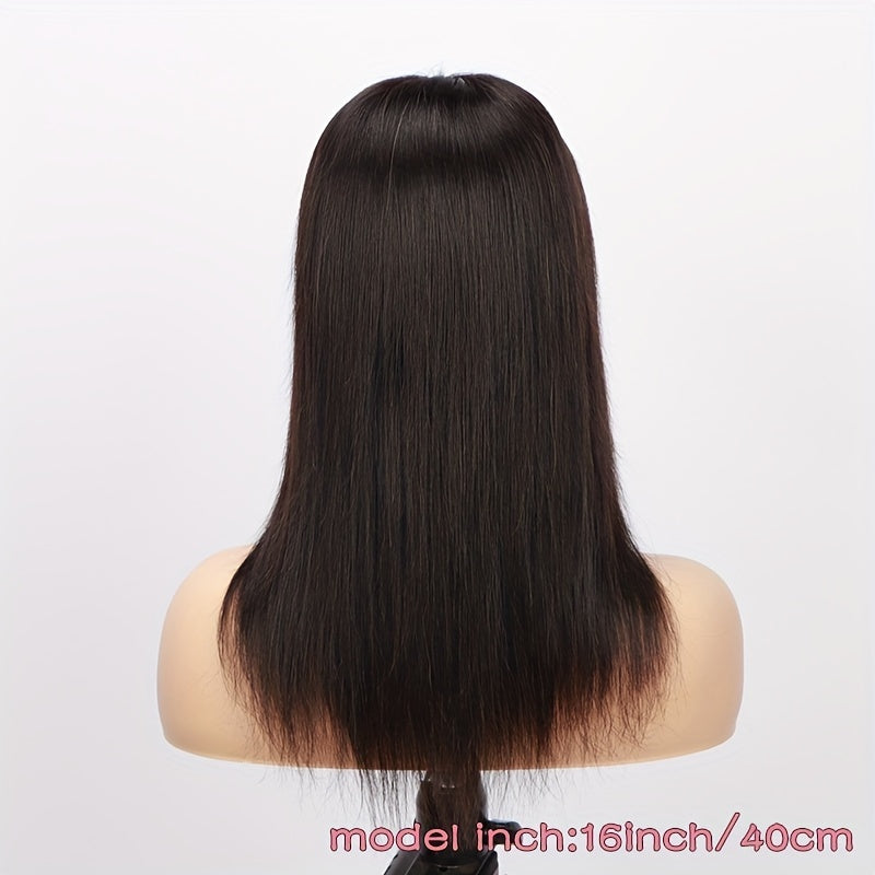 Glueless Straight 13x4 Lace Front Human Hair Wig Transparent Lace Frontal Wigs For Women Natural Wig