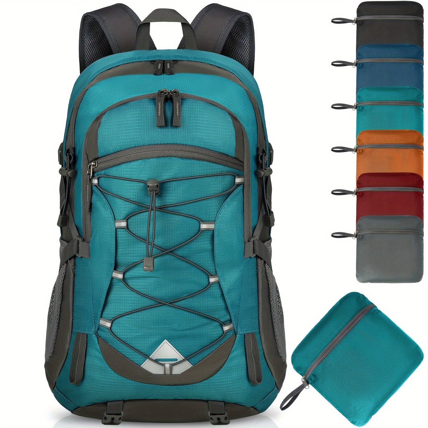 40L Waterproof Hiking Backpack - Ultra-Lightweight & Packable for Camping, Day Hiking & Outdoor Travel - Durable, Foldable, Unisex Design, Perfect for Adventure Seekers