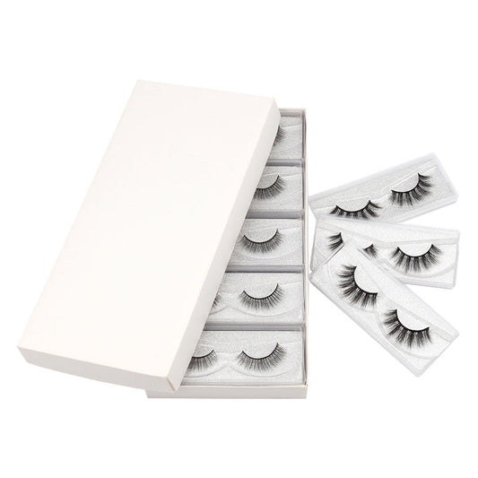 SEALBEER 3D  Silver Card Model Mix  10 Piece  Mink Hair Eyelashes