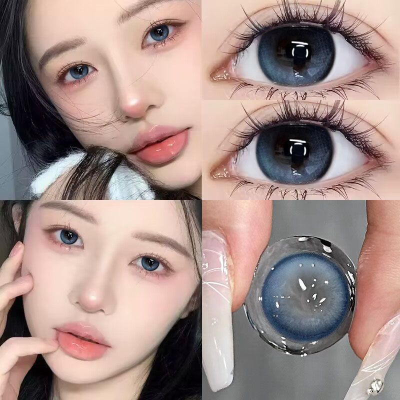 SEALBEER Buy 1 pair and get 1 pair of contact lenses free. The explosion will throw 14.2mm sandwich craft contact lenses for half a year. Versatile and genuine Ai Jing