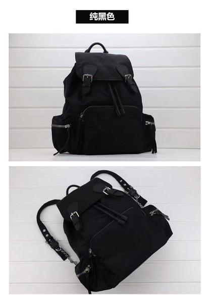 SEALBEER Factory direct sales, one piece of hair 2025 new British style nylon Oxford backpack canvas fashion versatile women's bag