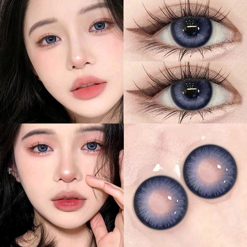 SEALBEER Buy 1 pair and get 1 pair of contact lenses free. The explosion will throw 14.2mm sandwich craft contact lenses for half a year. Versatile and genuine Ai Jing