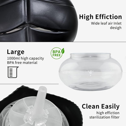 Air Purifier Air Revitalizer Humidifier, Airpleasure Water-Based Purifier Air Washer Set, Air Washer Aroma Diffuser, Essential Oils Aroma Fresher, Water Air Purifier, Air Washer For Home And Office, Air Aroma Diffuser With 7 Led Night Light