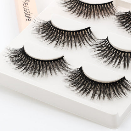 SEALBEER New Waterproof  3 Piece G309 Mink Hair Eyelashes