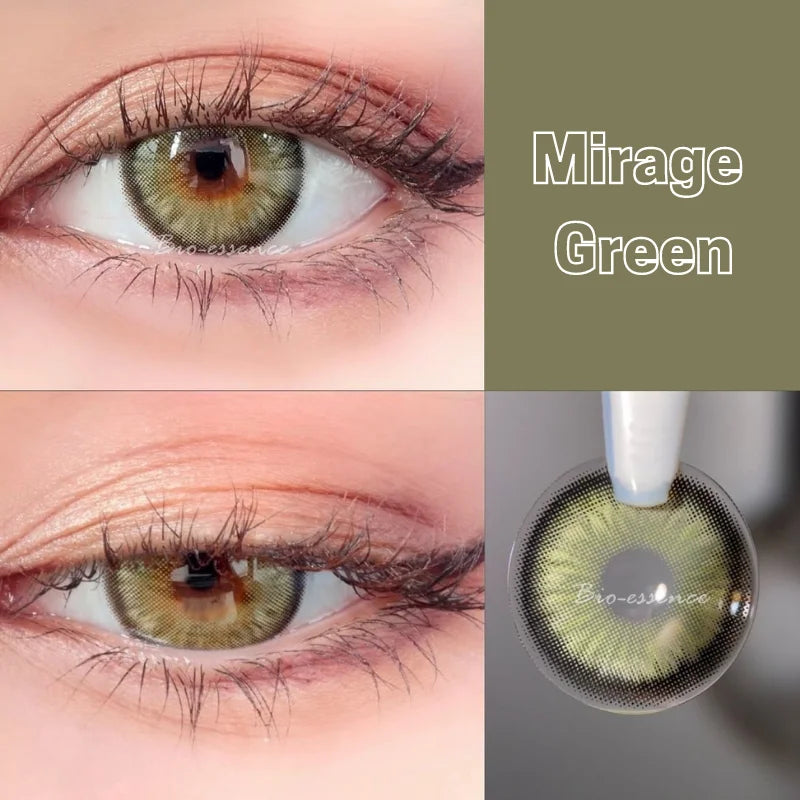 SEALBEER 1 Pair Korean Lenses Color Contact Lenses for Eyes Natural Look Brown Lenses Anime Lense Blue Eye Lenses 14.5mm