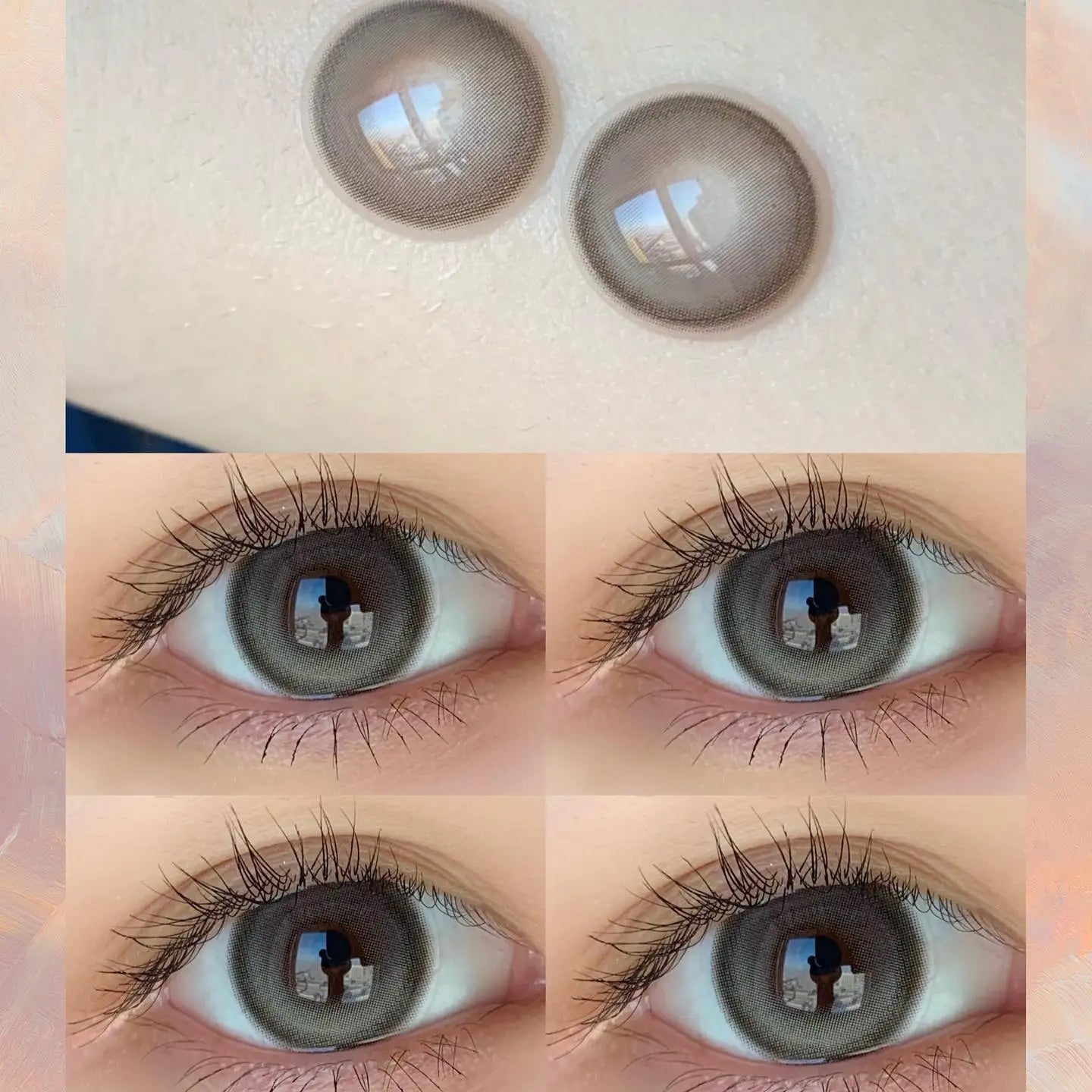 SEALBEER 1 Pair Color Contact Lenses for Eyes Natural Look Korean Lenses Brown Lenses Anime Lense Blue Eye Lenses