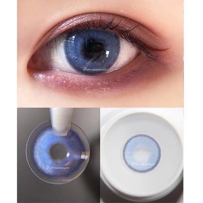 SEALBEER 1 Pair Colorful Contact Lenses For Eyes Colored Eye Lenses Brown Color Contact lens Yearly Lentillas Azules