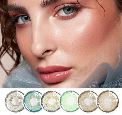 SEALBEER 2pcs(1Pair) Yearly Use Contact Lenses for Eyes Colored Lens Magic Series Cosmetic Beautiful Pupil Lentes de Contacto Bio-essence