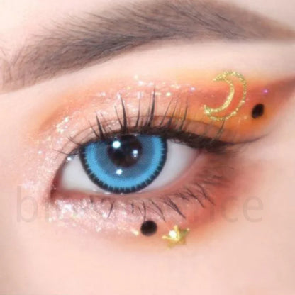 SEALBEER 1 Pair Color Contact Lenses for Eyes Blue Lense Pink Eye Lenses Fashion Lenses Beauty Makeup Yummy Eye Contact