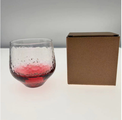 Handmade Japanese eight thousand generation star cup lead-free crystal whiskey cup high value glass gift box wholesale