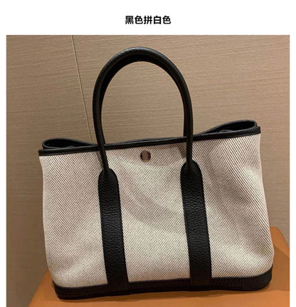 SEALBEER 2025 autumn and winter new tote bag garden bag fashion shoulder portable commuter shopping large capacity leather women's bag