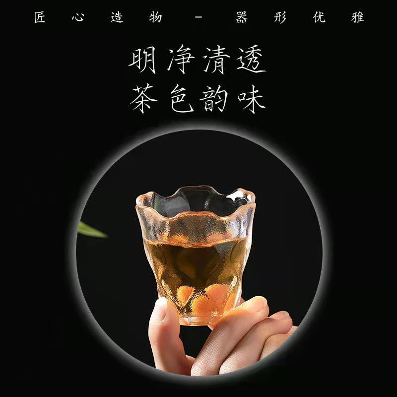 Japanese-style small wine cup glass whiskey sake cup white wine cup Chuxue master cup wholesale tea cup tea cup