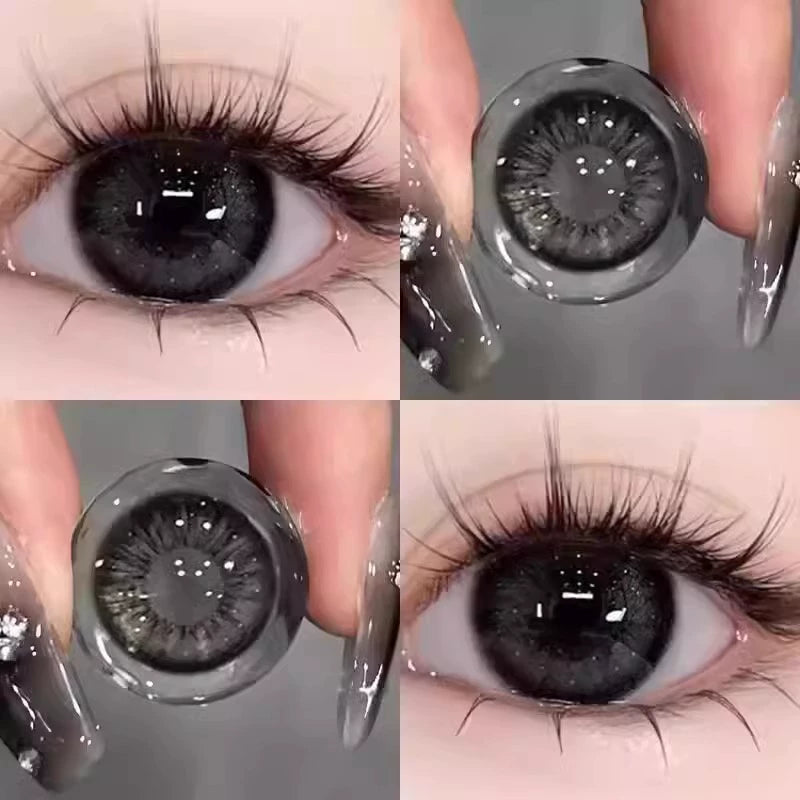 SEALBEER Matte snow mountain contact lenses throw black for half a year pure small diameter natural contact lenses genuine official website qy