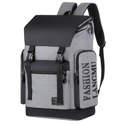 Cross-Border Wholesale Backpack Lightweight and Large Capacity Outdoor Travel Leisure Backpack Business Commute Laptop Bag