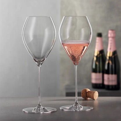 Ultra-thin handmade champagne glass high-end goblet sub-crystal glass red wine glass white wine glass sparkling wine glass