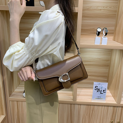 SEALBEER Light luxury women's bag popular new retro Bacchus bag women's shoulder bag fashionable versatile messenger bag high-end underarm bag