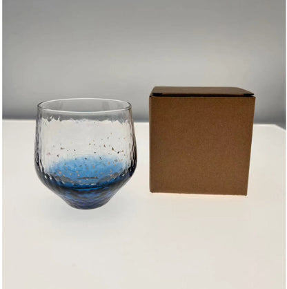 Handmade Japanese eight thousand generation star cup lead-free crystal whiskey cup high value glass gift box wholesale