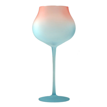 Big belly red wine glass ins premium sense goblet wine glass creative crystal glass high value gift