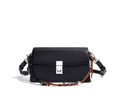 SEALBEER Spring and summer 2025 new shoulder bag niche design holiday series women's bag first layer cowhide versatile messenger women's bag