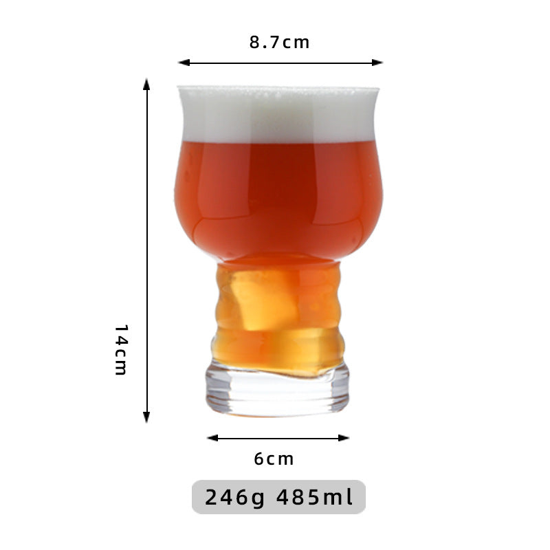 High-value crystal glass large-capacity simple Coke cup home bar special beer cup set wholesale