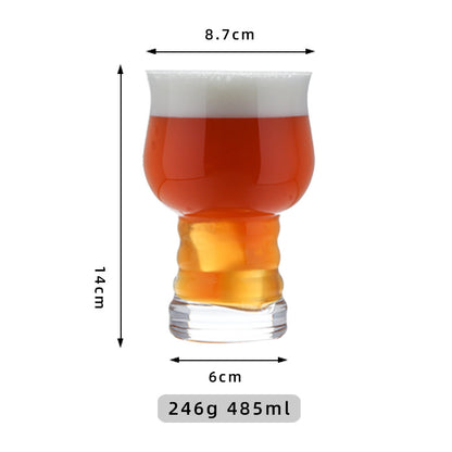 High-value crystal glass large-capacity simple Coke cup home bar special beer cup set wholesale