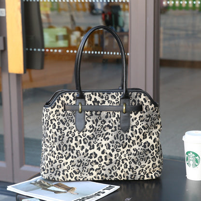 SEALBEER Hot trade New bag women's popular new leopard print handbag large-capacity shoulder bag women's versatile tote bag tide