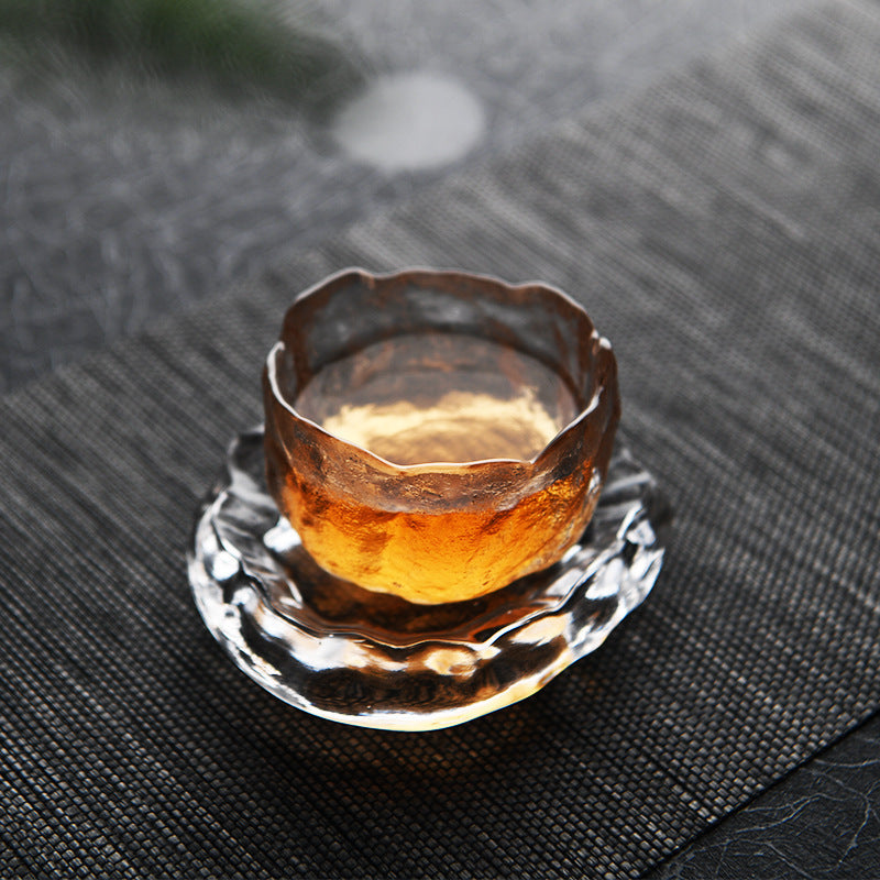 High-value teacup set, handmade glazed crystal glass, tea cup, gift, Kung Fu tea set, master cup wholesale