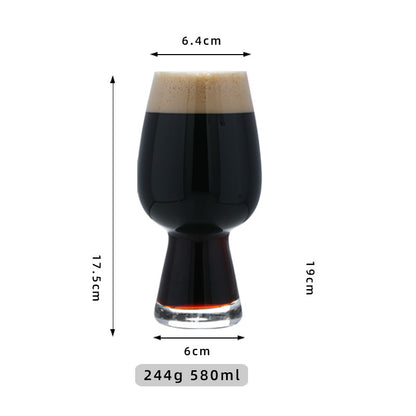 High-value crystal glass large-capacity simple Coke cup home bar special beer cup set wholesale