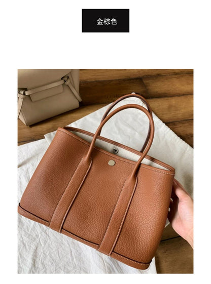 SEALBEER 2025 autumn and winter new tote bag garden bag fashion shoulder portable commuter shopping large capacity leather women's bag